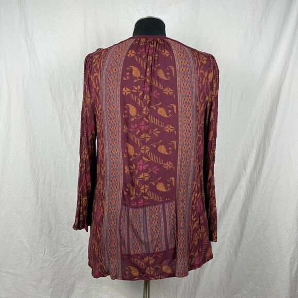 Lucky Brand Lightweight Western Embroidered Blouse - Women’s 2X - Picture 3 of 8